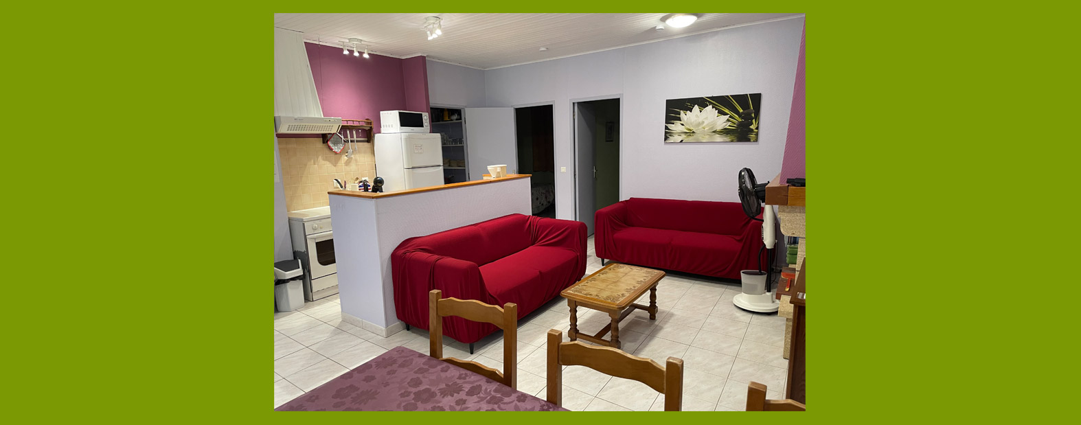 Gîte Framboise 4/5 personnes